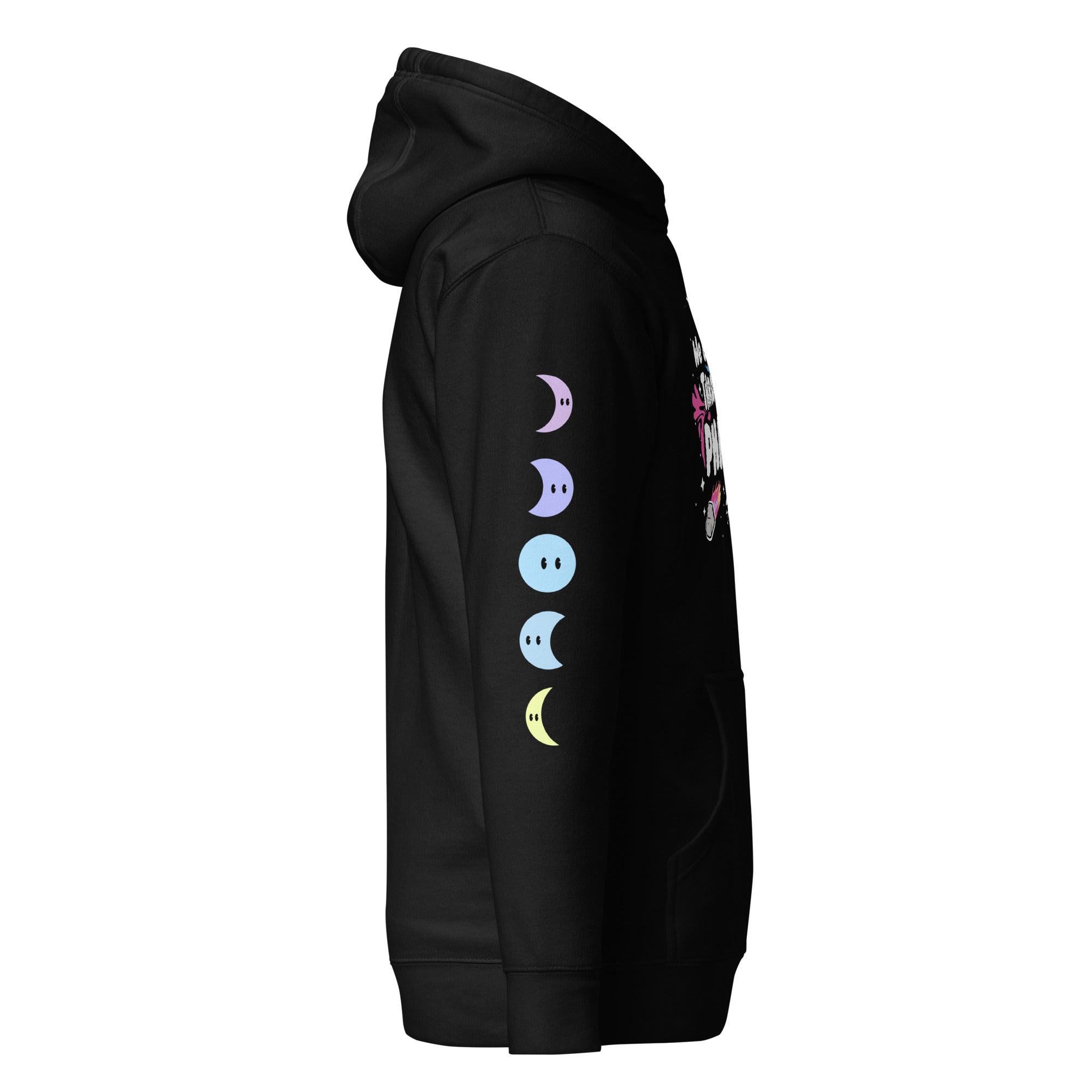 'We Go Through Phases' Hoodie - Black