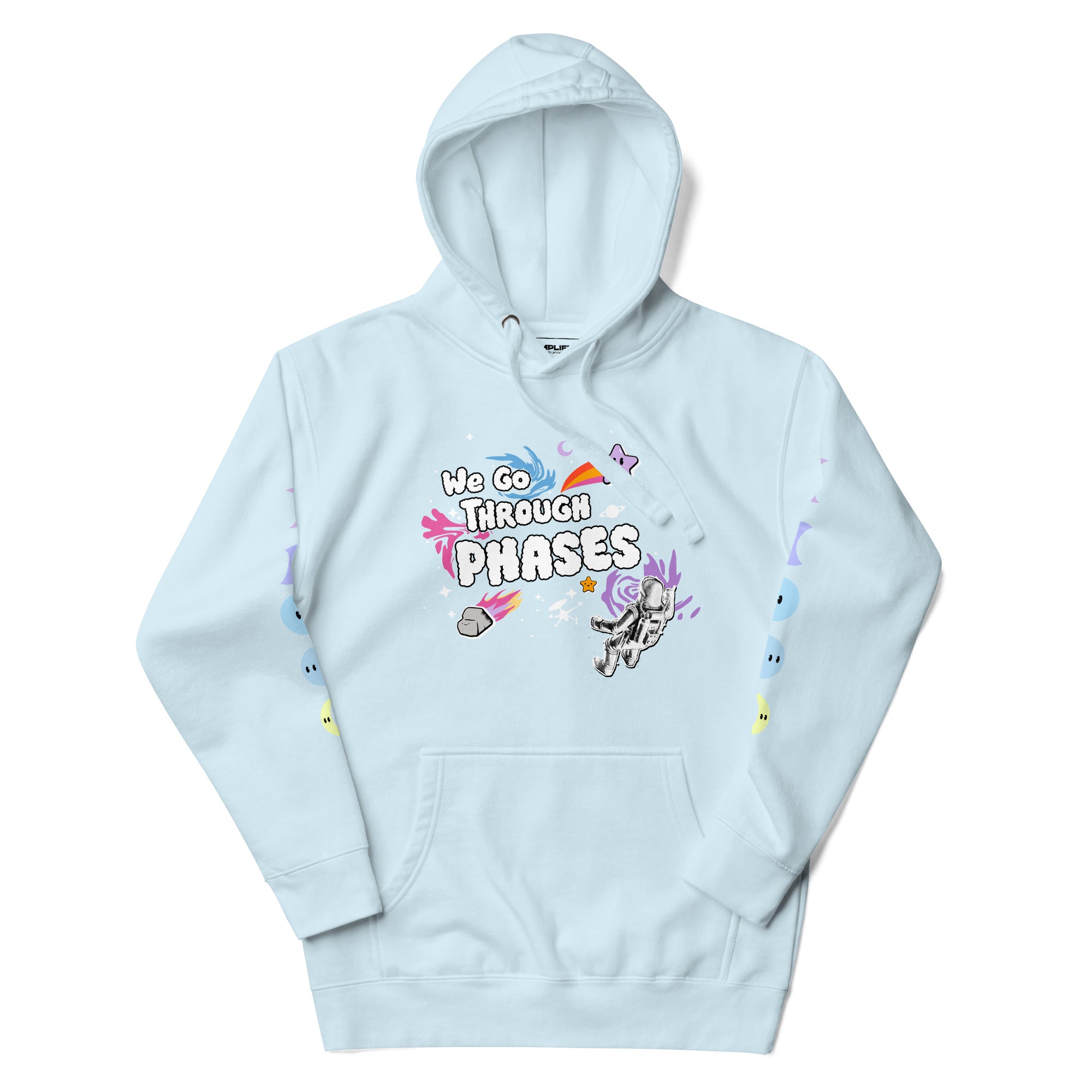 'We Go Through Phases'  Hoodie - Blue