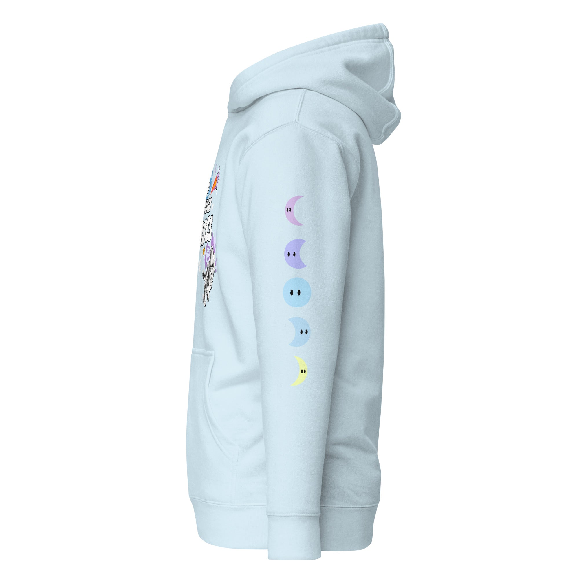 'We Go Through Phases'  Hoodie - Blue